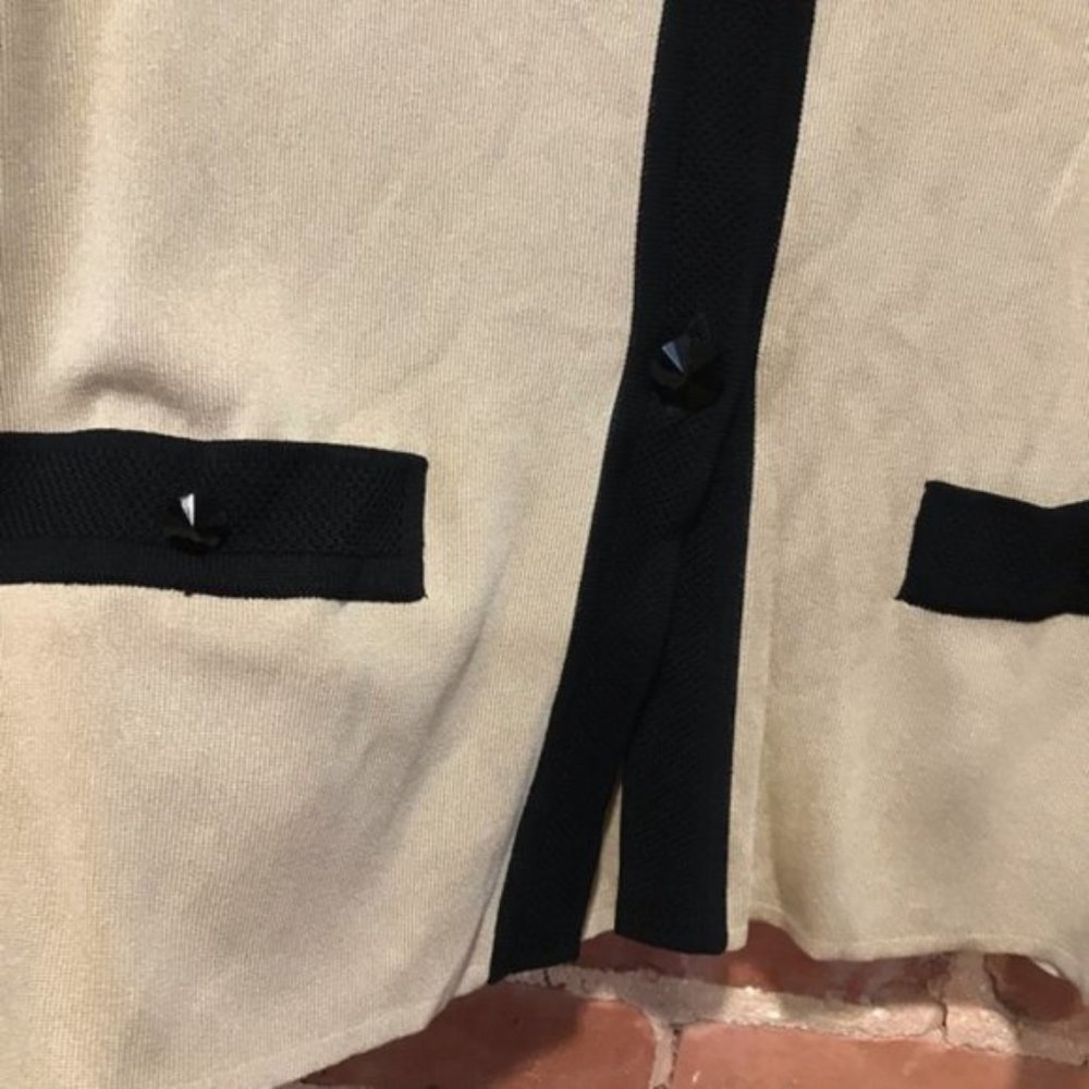 Exclusively Misook Petites Jacket Statement Butto… - image 2